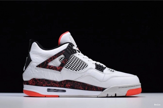 Bmlin Air Hot Jordan 4 Retro 308497-116 Lava 0707